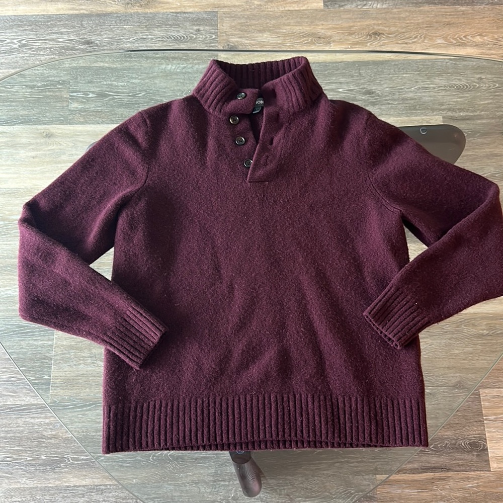 Bonobos Wool Sweater - Slim Fit - Large